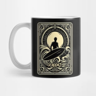 Surfing in the waves Mug